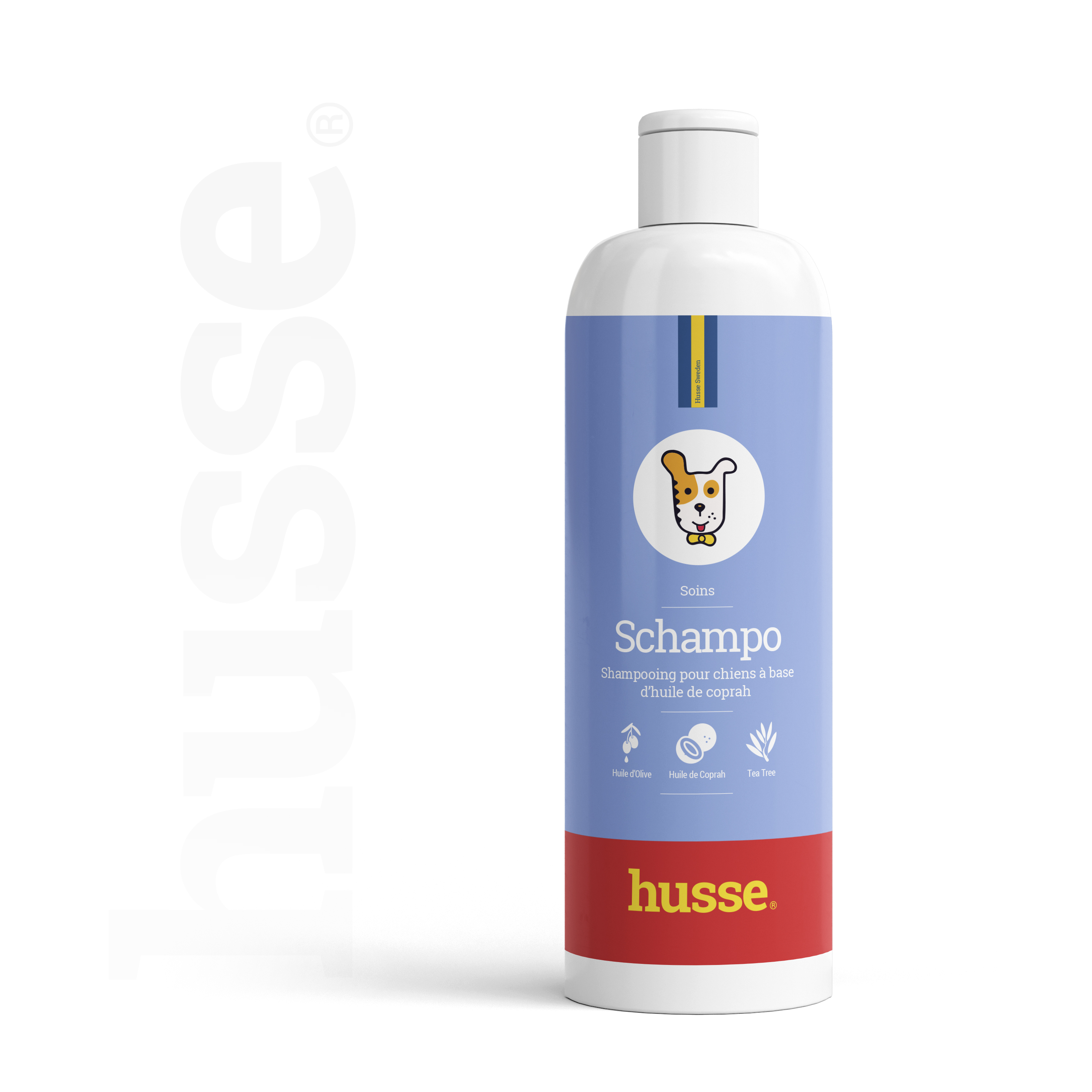 ȘAMPON HUSSE | Șampon delicat cu uleiuri de măsline și cocos