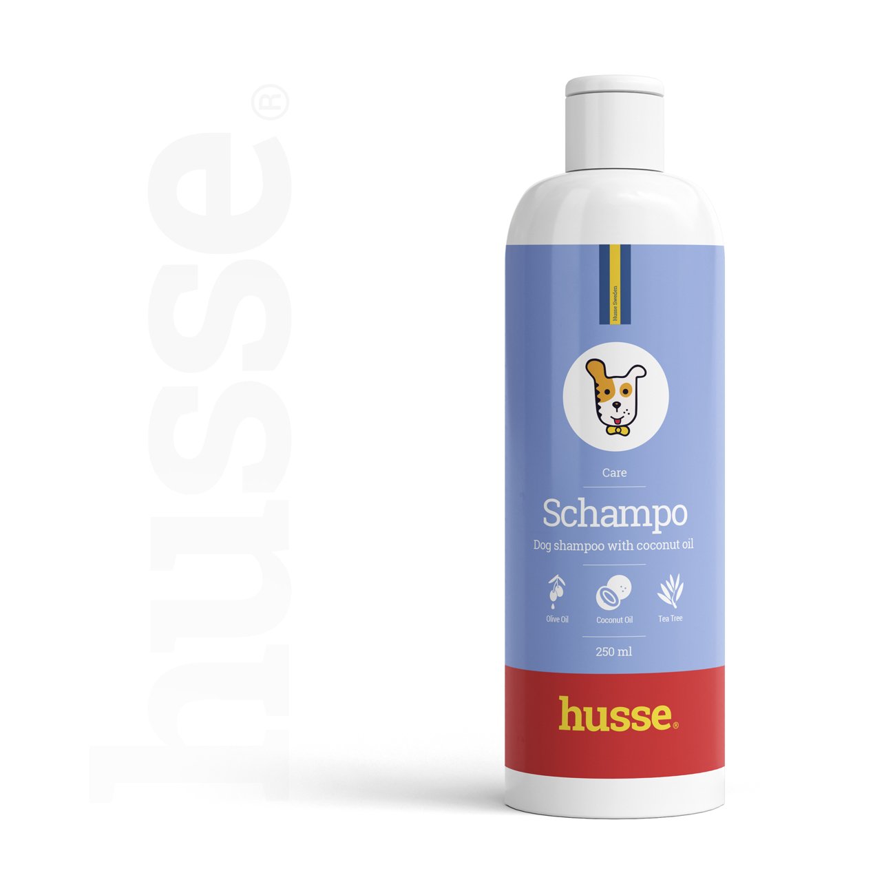 ȘAMPON HUSSE | Șampon delicat cu uleiuri de măsline și cocos