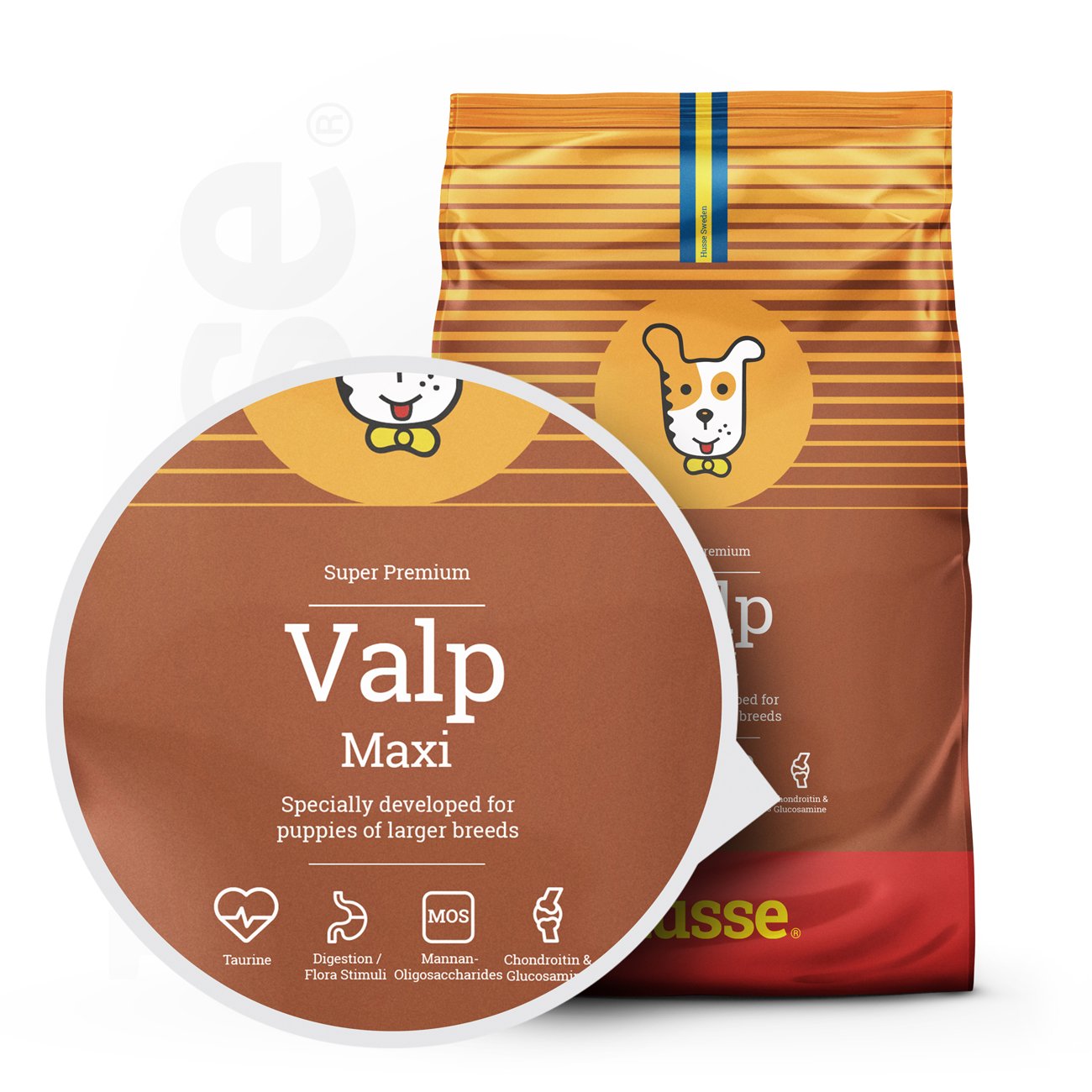 VALP MAXI (Puppy) | Hrană uscată completă Super Premium, pentru cățelușii de talie mare și femelele gestante sau care alăptează