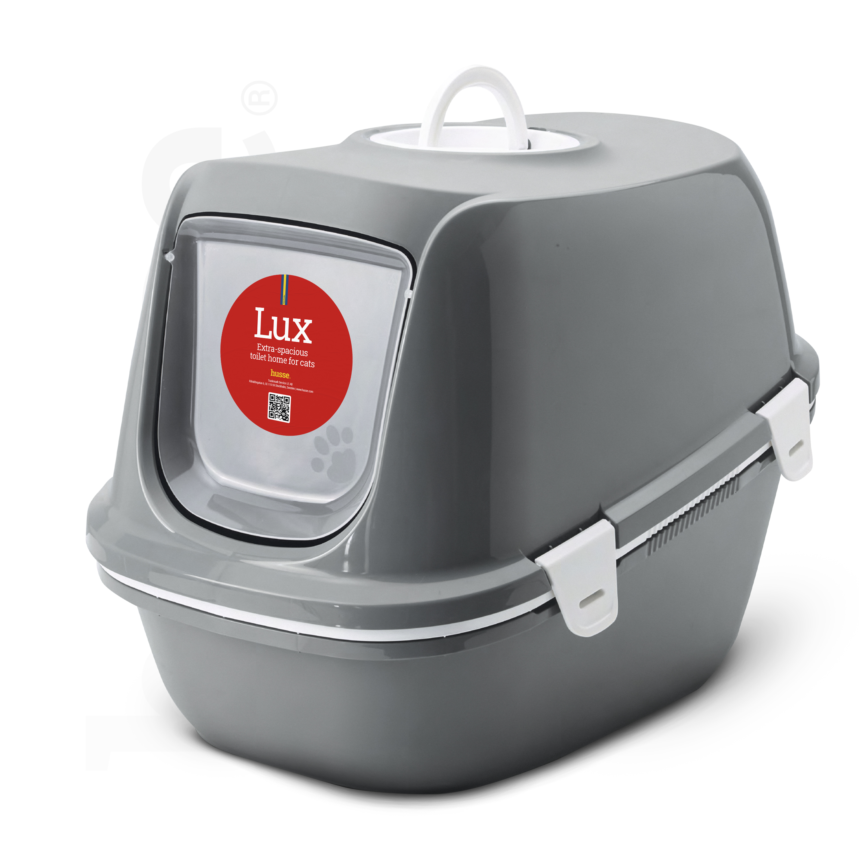 LUX | Sistem complet de litieră, extra-spațioasă cu filtru de cărbune activ