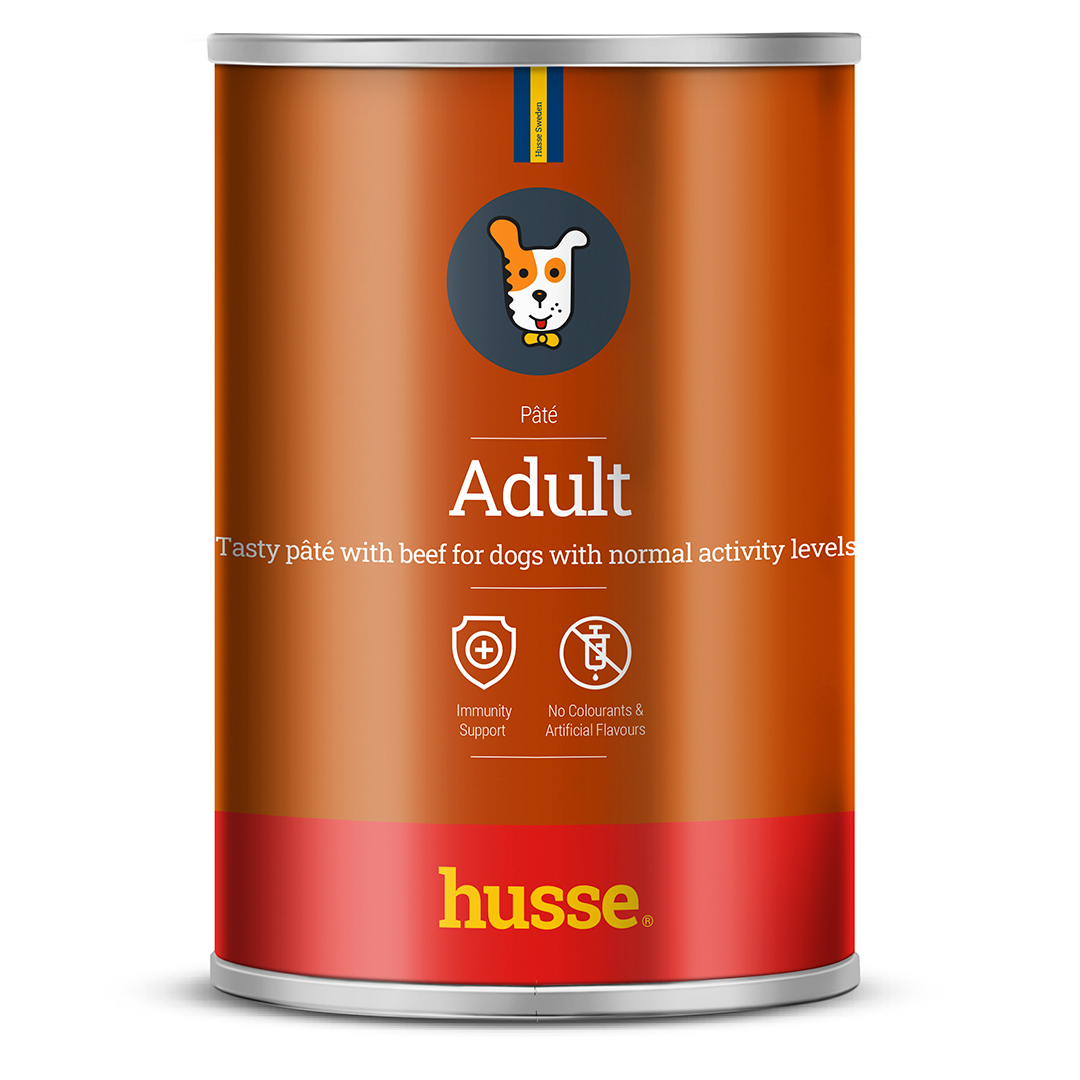 ADULT PÂTÉ | Pate gustos, fără cereale, cu carne de vită, pentru câini