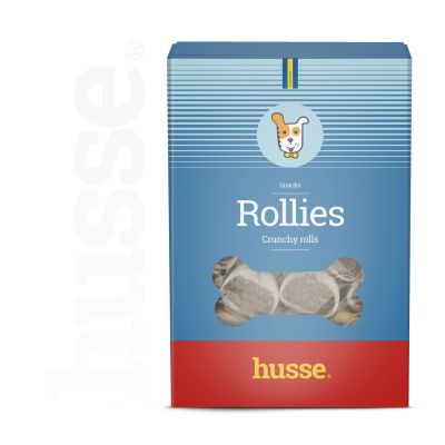 ROLLIES | Biscuiți crocanți cu carne, pentru câini