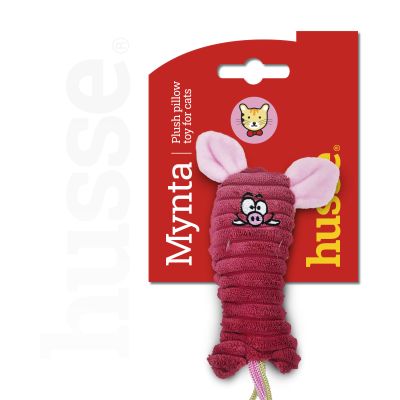 MYNTA | Jucărie de pluș umplută cu Iarba Mâței, pentru pisici