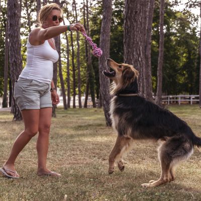 ROPE BOLL | Jucărie din frânghie rezistentă