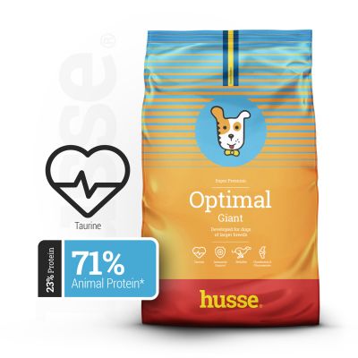 OPTIMAL GIANT | Hrană uscată completă Super Premium care susține nevoile nutriționale ale câinilor de talie mare