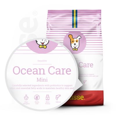 OCEAN CARE SENSITIVE MINI | Hrană uscată completă Super Premium, fără gluten, cu o singură sursă de proteină ​​animală