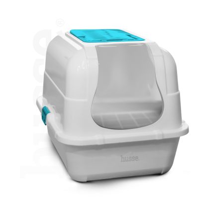 CAPAC PENTRU LITIERĂ | Capac Husse pentru litiera pisicii cu mâner și ușă de acces