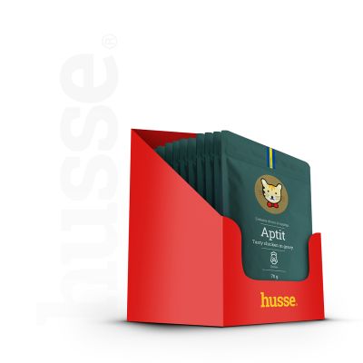 APTIT KYCKLING | Hrană umedă complementară, un aperitiv delicios pentru pisici adulte